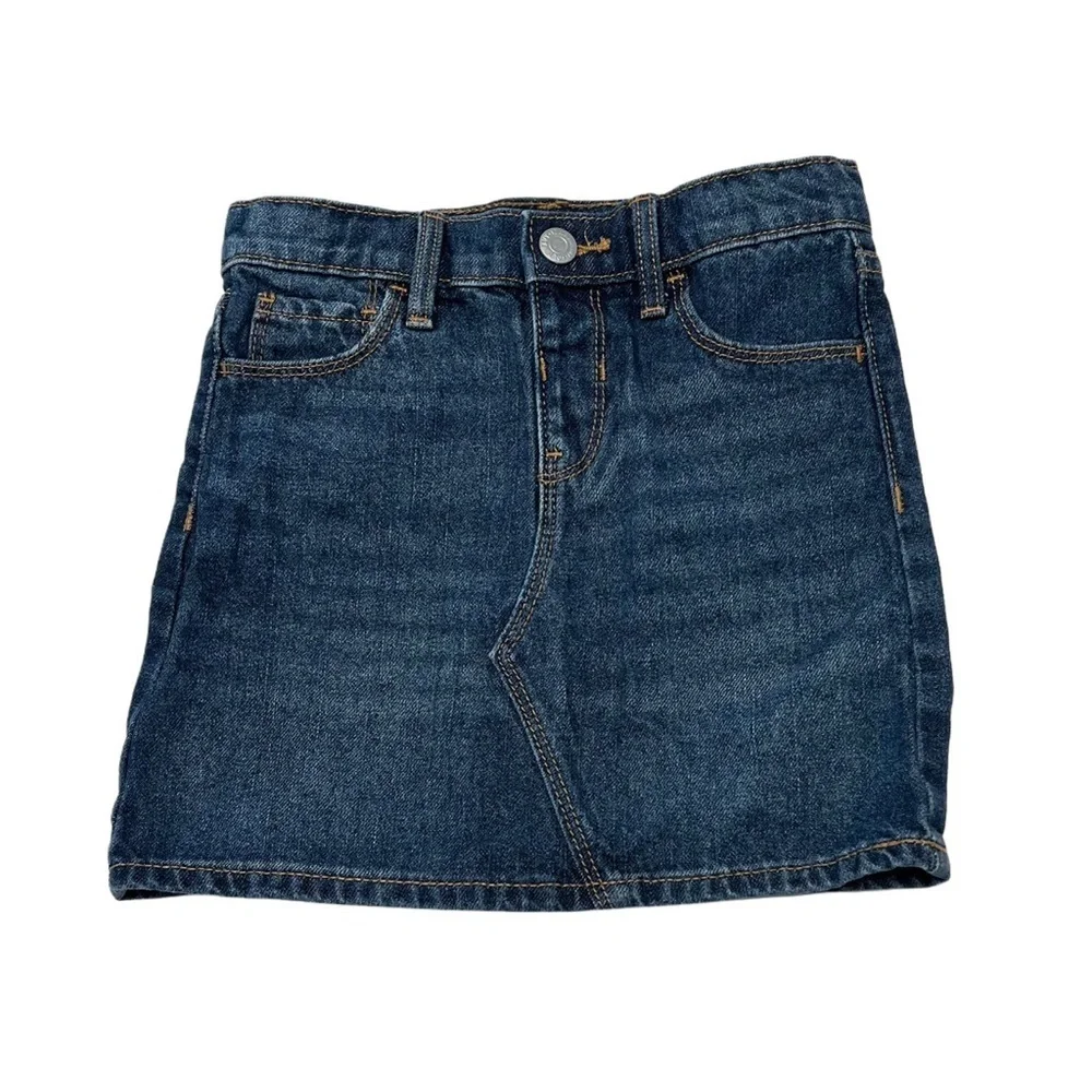 BEAUTIFUL Old Navy Kids Dark Blue Denim Skirt | Girls 5T - LIKE NEW***